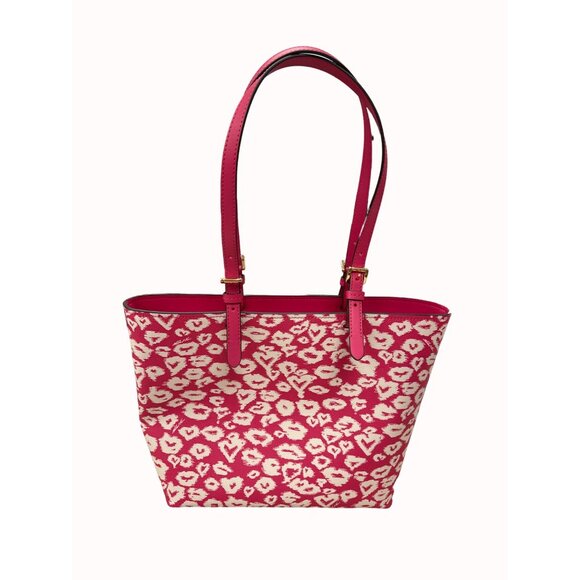 Michael Kors red women’s leather handbag purse clutch medium new SKU 4424 - Picture 3 of 16